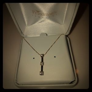 Diamond Necklace "Past, present & future"